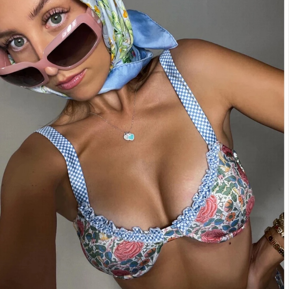 Strawberry Milk Mob Bikini Top